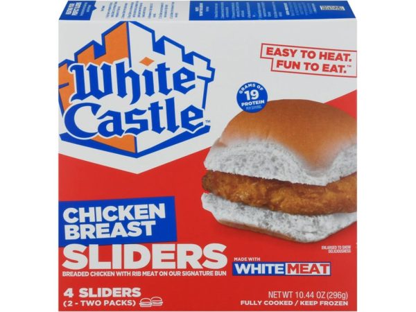 White Castle Chicken Sliders 4pk For Sale