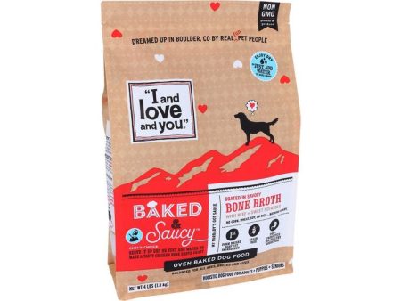 Baked & Saucy Dog Food 4lb Fashion