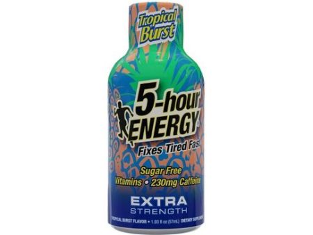 5-Hour Energy Extra Strength Tropical Burst Online Sale