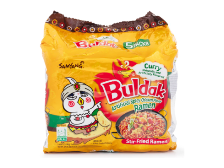 Buldak Hot Chicken Curry Ramen 5pk Discount