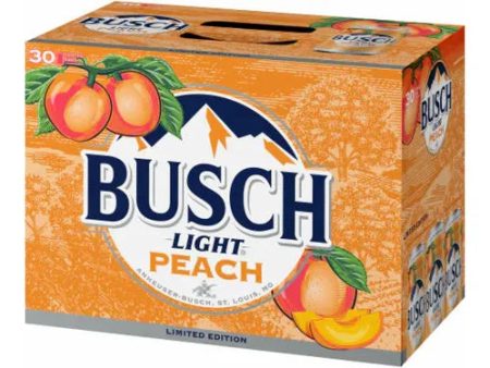 ***Busch Light Peach Beer (30pk) For Cheap