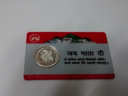 Silver Coin from Shri Mata Vaishno Devi Temple Supply