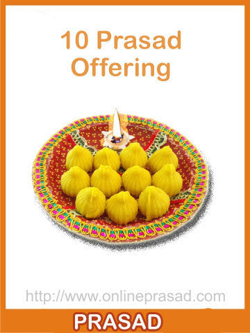 New Year Special - 10 Temple Prasad Offerings Online