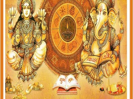 Jagmag Diwali Shubh Sale  Ganesh-Laxmi Golden-Poster  Discount