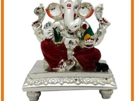 The Ganesh Ji With Laddu Idol Discount