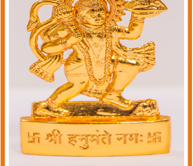 Zevotion Lord Hanuman Gold Plated  Idol Online