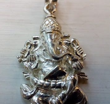 Lord Ganesha Silver Pendant Online Sale