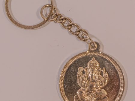 The Ganesha In Gold Key Chain Online