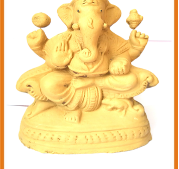 Ganesha with Moushika - Eco Friendly Idol For Cheap