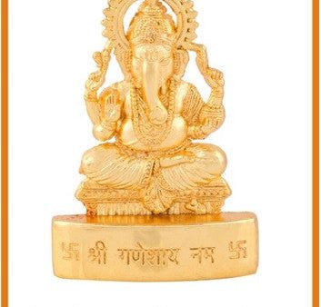 Zevotion Ganesha Gold Plated Idol Discount