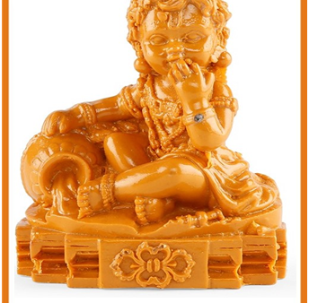 Baby Krishan Playing With Makhan Idol on Sale