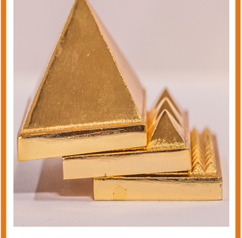 Zevotion Pyramid Meru Gold Plated Idol Online now