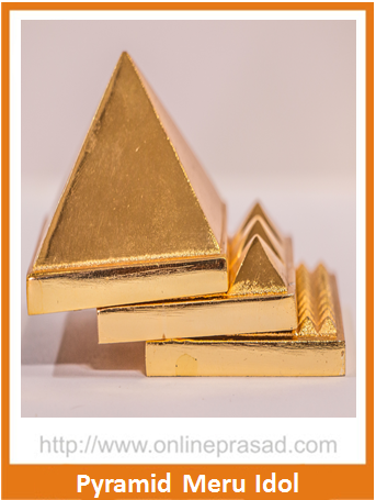 Zevotion Pyramid Meru Gold Plated Idol Online now