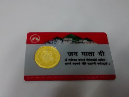 Gold Coin from Shri Mata Vaishno Devi Temple Supply