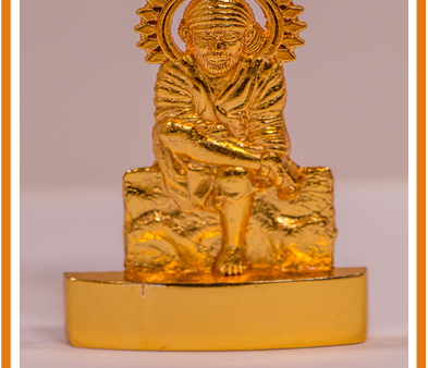 Zevotion Sai Baba Gold Plated Idol Fashion