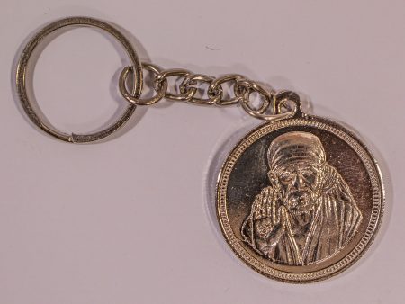 The Shiridi Sai Baba In silver Key Chain Discount