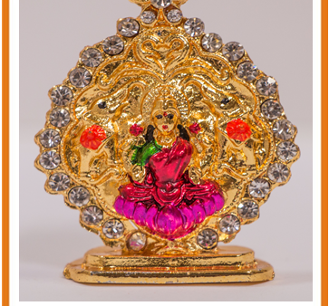 Zevotion Studded Maha Laxmi Idol on Sale