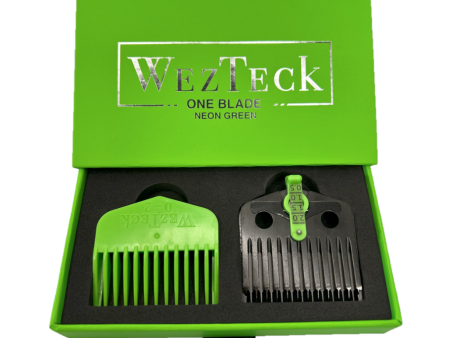 WEZTECK ONE BLADE GUARD – Made 2 Fade – from #0 to #2 = (0 , 1 2 , 1 , 1-1 2 , 2) Green For Discount