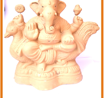 Ganesha on Swan - Eco Friendly Idol Hot on Sale