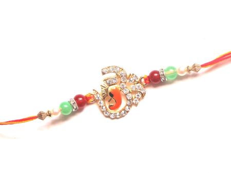 Om with Ganesha rakhi on Sale