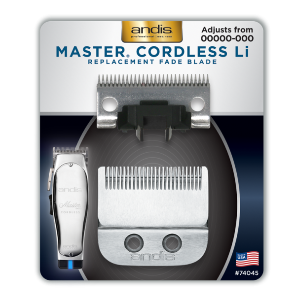 Andis Master Cordless Li Replacement fade Blade #74045 Sale