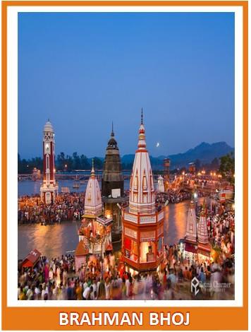 Mal Maas Special Couple Brahman Bhoj at Haridwar Online now