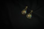 Traditional Jewellery - Japi Earring with Multicoloured Meenakari on Sale