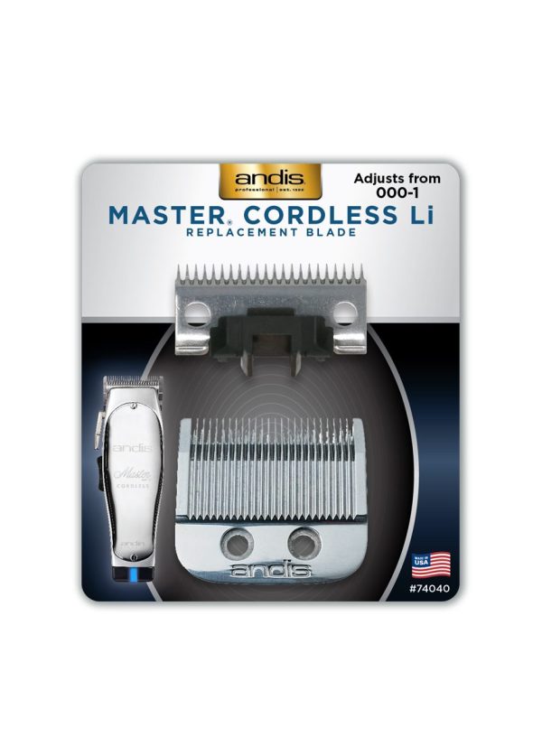 Andis Master Cordless Li Replacement Blade #74040 Online Hot Sale