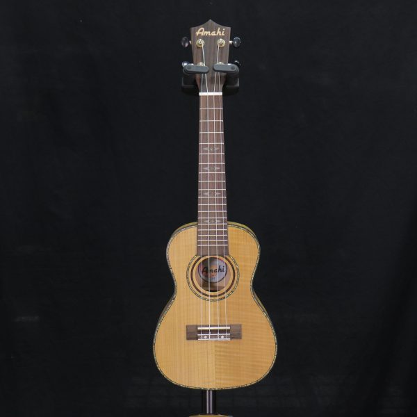 Amahi C-01 Tiger Maple Concert Ukulele with Gig Bag - BLEM Discount