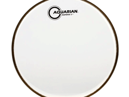 Aquarian Response 2 Clear 13  Drum Head - Batter For Sale