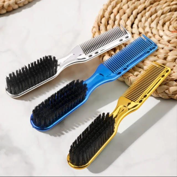 2-Sided Barber Fade Clean Comb and Brush – 4 colors available Sale