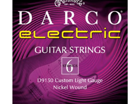 Martin D9150 Darco Electric Guitar Strings - Custom Light Supply