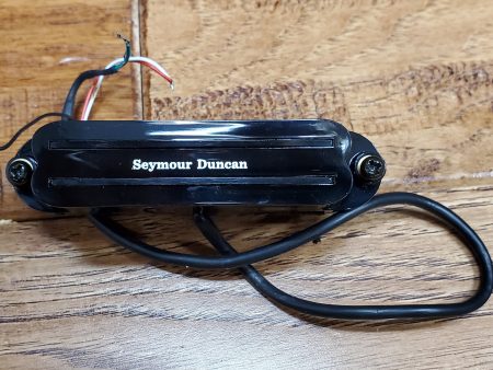 Seymour Duncan SHR-1N Hot Rails Neck Middle Strat Humbucker - Black - No Box Online now