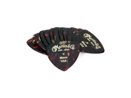 Martin #2 Guitar Pick 12-Pack - Heavy For Cheap