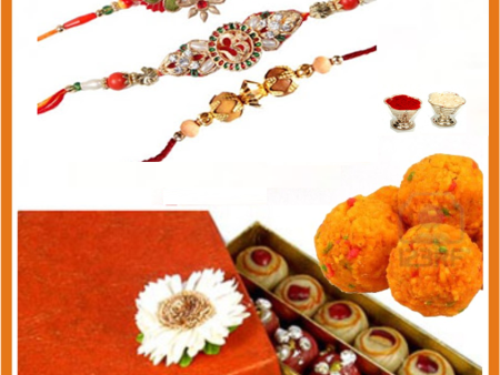 Raksha Bandhan Special: Prasad + Rakhi Hot on Sale