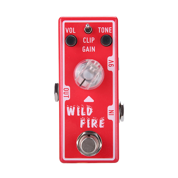 Tone City Wild Fire Distortion Pedal For Discount