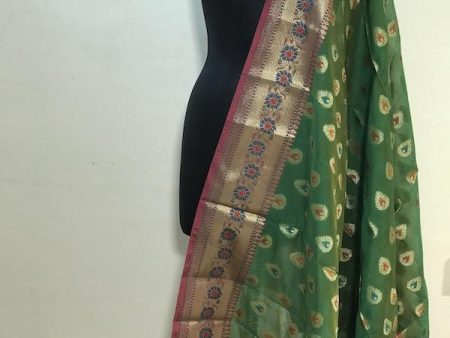 Banarasi Silk Handloom Dupatta (J01) Online