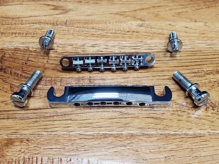 Gretsch Adjustomatic Bridge with Stoptail - Chrome For Cheap