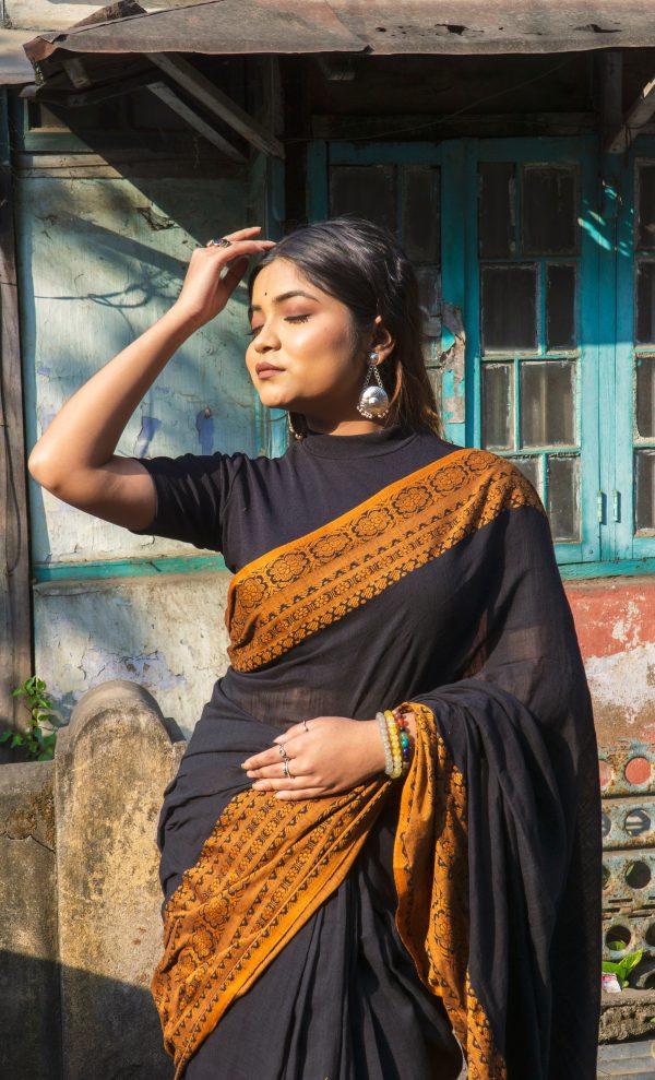 The Golden Arc - Best Summer Cotton Saree Hot on Sale