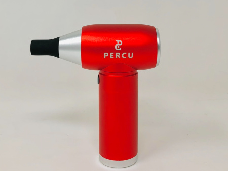 PERCU Electric Cordless Mini Barber Strong Jet Turbo Fan Air Duster Red – with Integrated Vacuum Cleaner Accessory Online