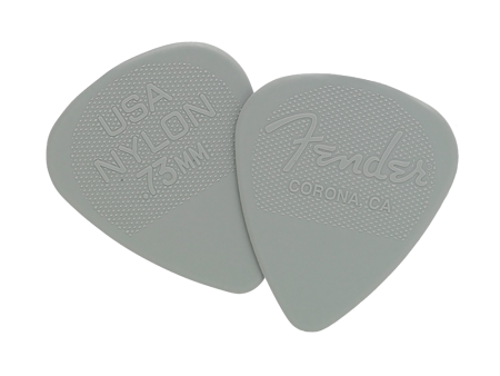 Fender Nylon Picks - 0.73mm - 12 Pack Supply