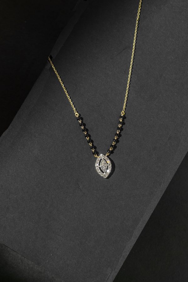 Rebha Diamond Mangalsutra Pendant Online