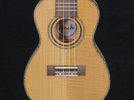 Amahi C-01 Tiger Maple Concert Ukulele with Gig Bag - BLEM Discount