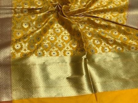 Banarasi Silk Handloom Dupatta (MAB05) Online now