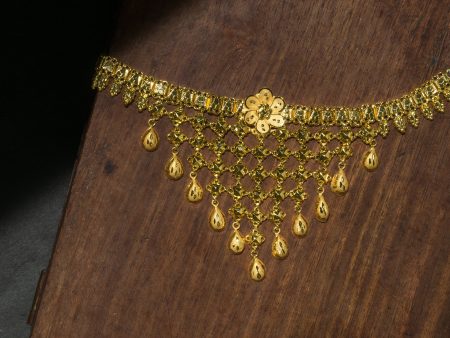 Gold Bridal Necklace For Cheap