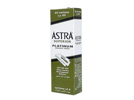 Astra Double Edge Razor Blades - 100 Blades Discount