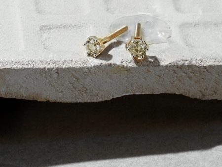 Single Stone Diamond Stud Earring Hot on Sale