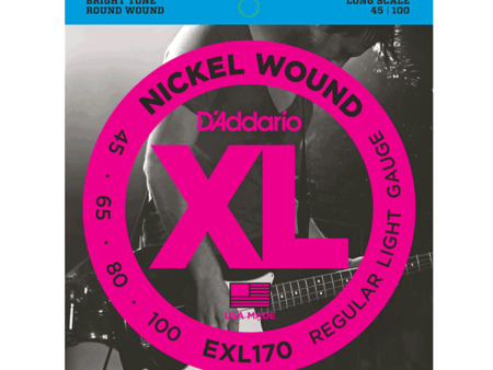 D Addario EXL170 Nickel Wound Bass - Light - Long Scale Online Hot Sale