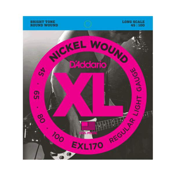 D Addario EXL170 Nickel Wound Bass - Light - Long Scale Online Hot Sale