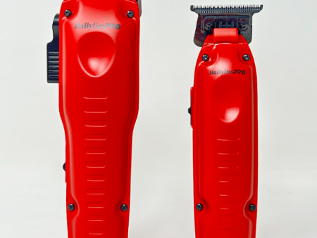 BABYLISSPRO 2pcs FXONE RED LO-PROFX CORDLESS COMBO by PBC – CLIPPER FX829MR, TRIMMER FX729MR Sale